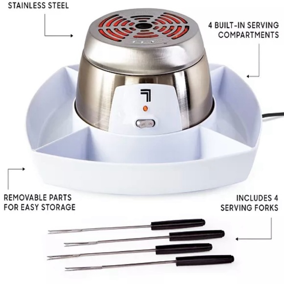 Sharper Image Electric Tabletop S'mores Maker, NEW - Picture 4 of 16